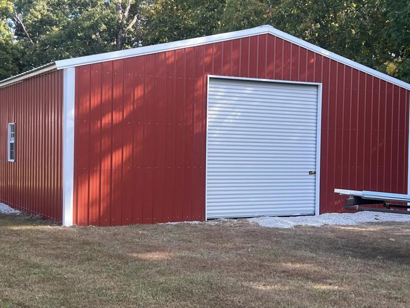 30' x 50' x 10' Garage Workshop Metal Building