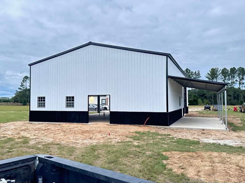 40' x 60' x 16' Garage Workshop Metal Building Amsteel Midwest