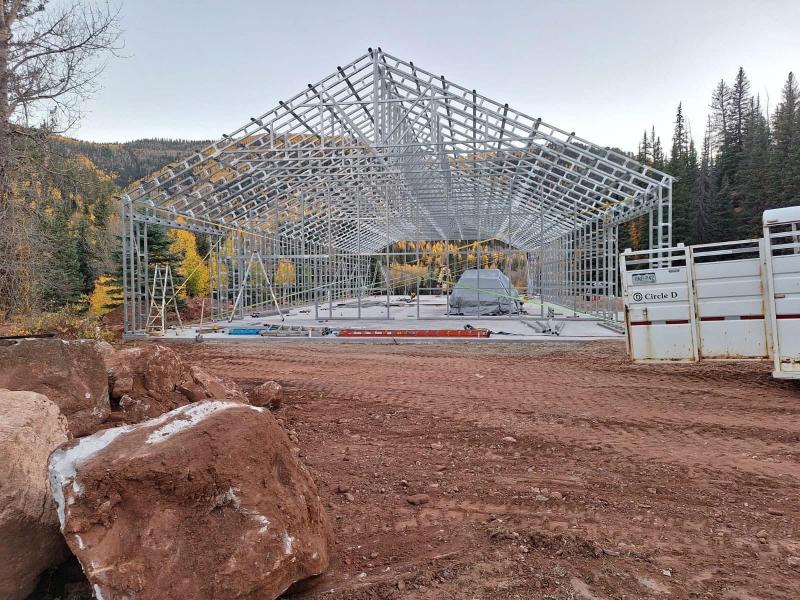 50' x 120' x 12' Convention Hall - Church - Wedding Venue - Metal Building