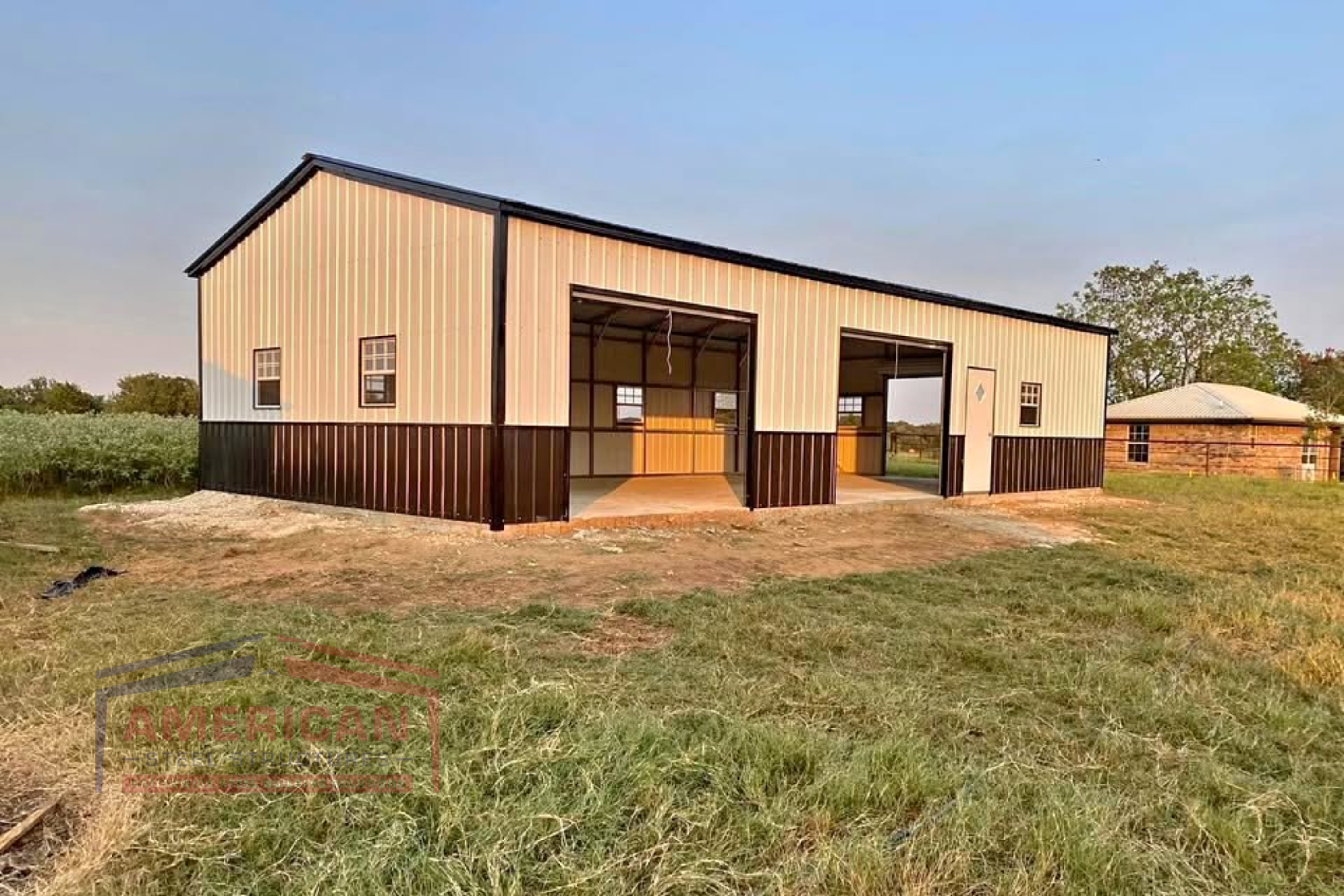 20x40x10 Metal Shop Building