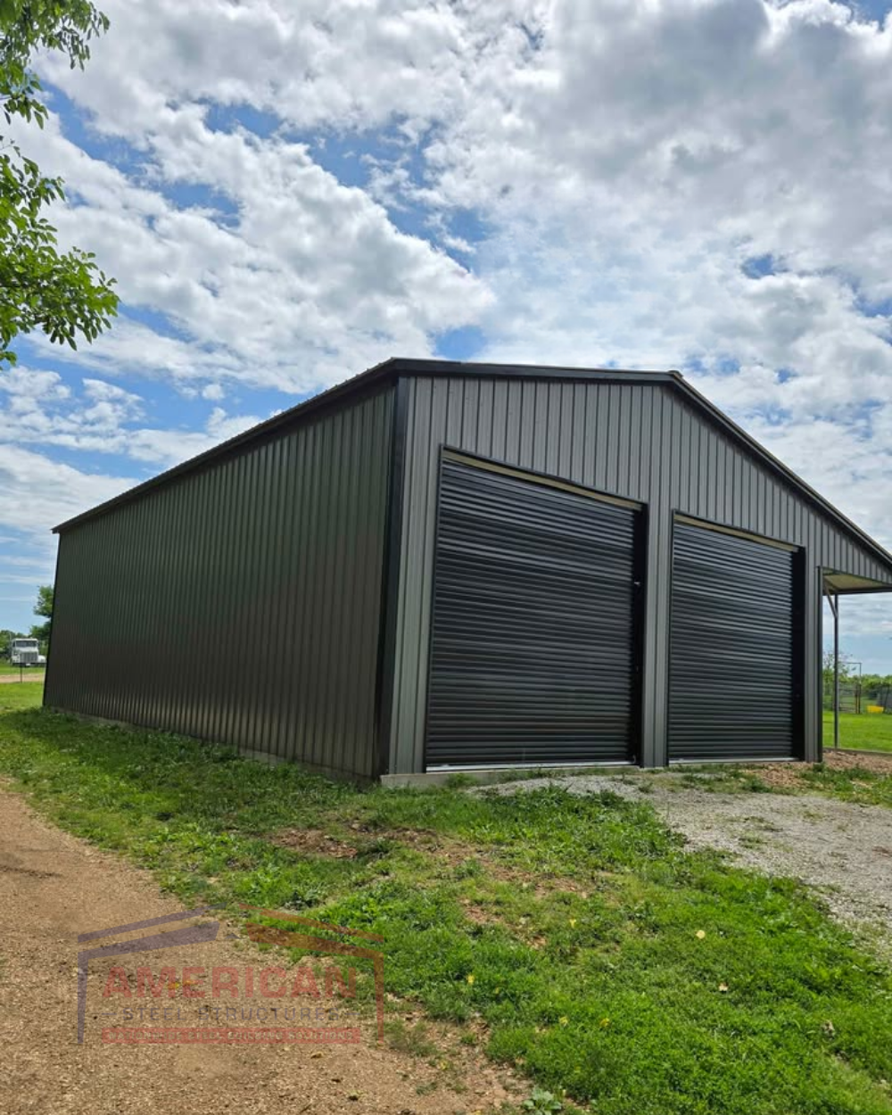30x50x14 Steel Shop Building