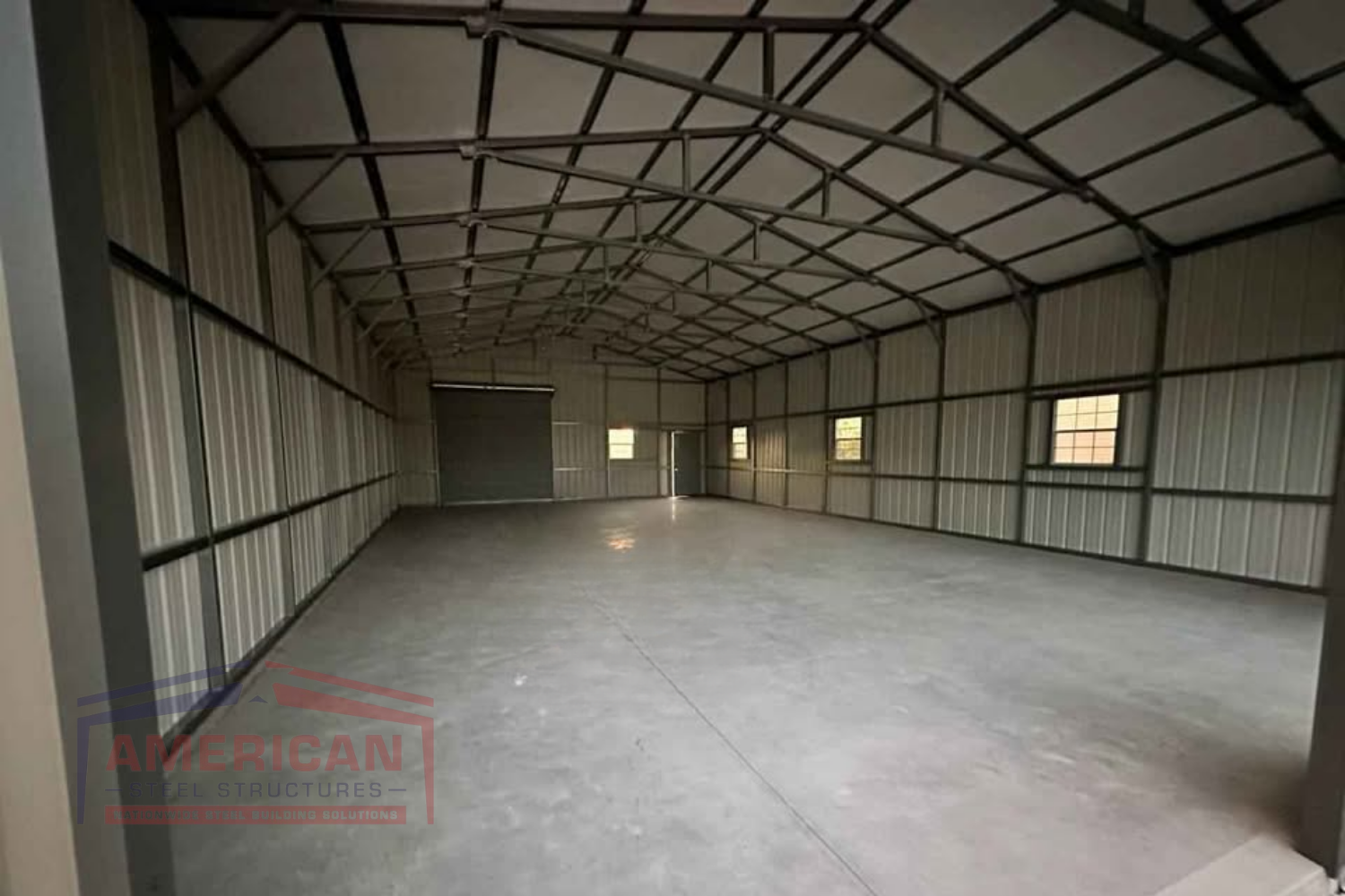 30x50x12 Steel Shop Buidling